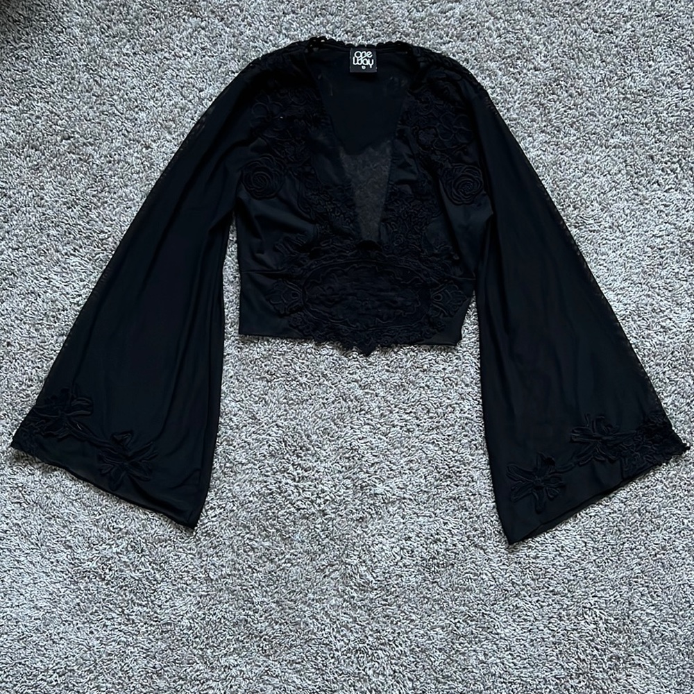 One Way Sheer Top